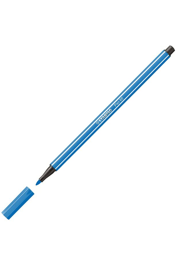 Pen 68 1.0mm Keçe Uçlu Kalem 68/41 Mavi - 1