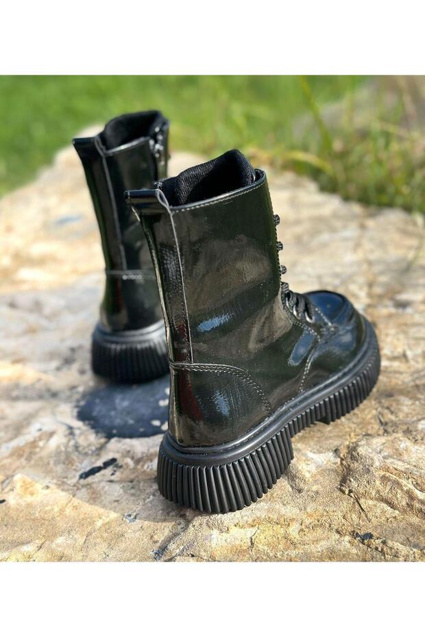Çocuk Kaydırmaz Taban Bot, Çocuk Bot, Fermuarlı Çocuk Bot - 5