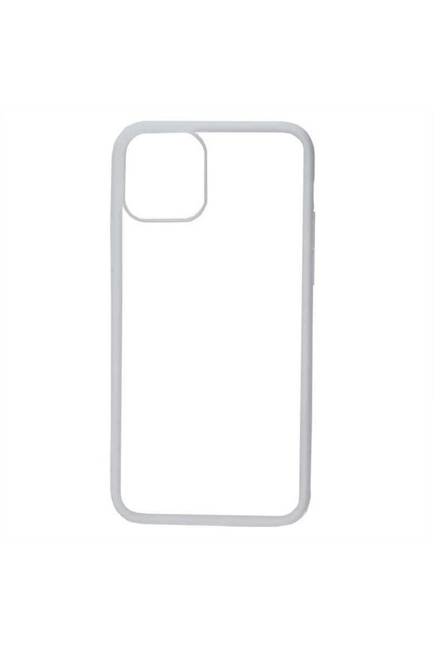 حافظة Zore Endi متوافقة مع هاتف iPhone 12 Mini - أبيض