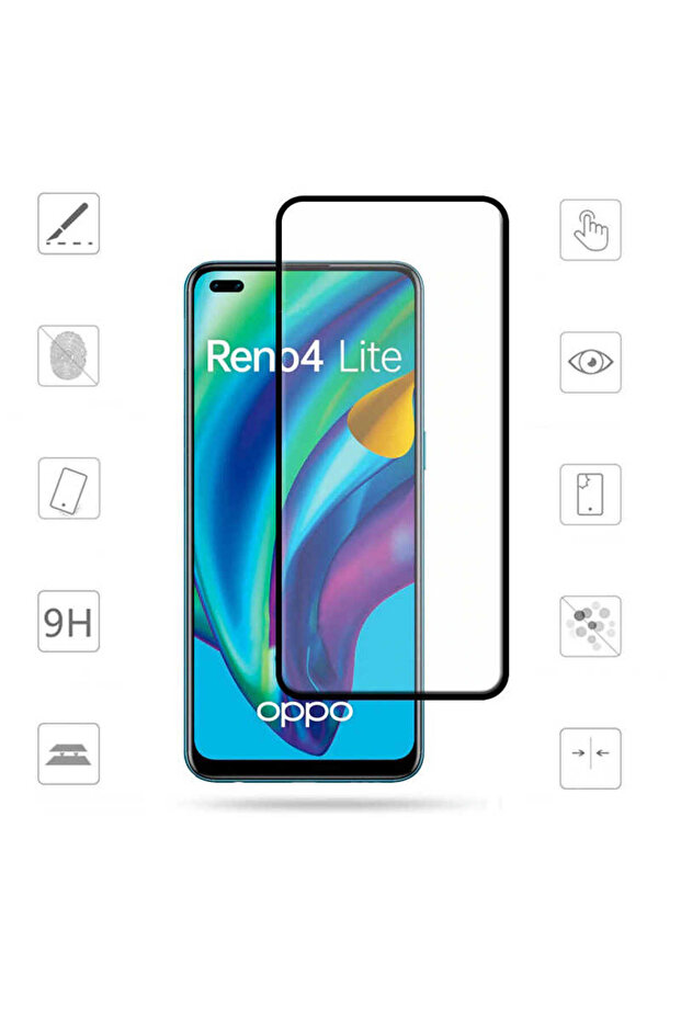 Oppo Reno 4 Lite Compatible Davin Ceramic Safa Screen Protector - 4
