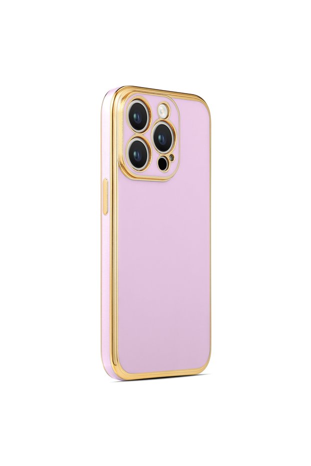 iPhone 14 Pro Max Compatible Zore Bark Case-Lilac