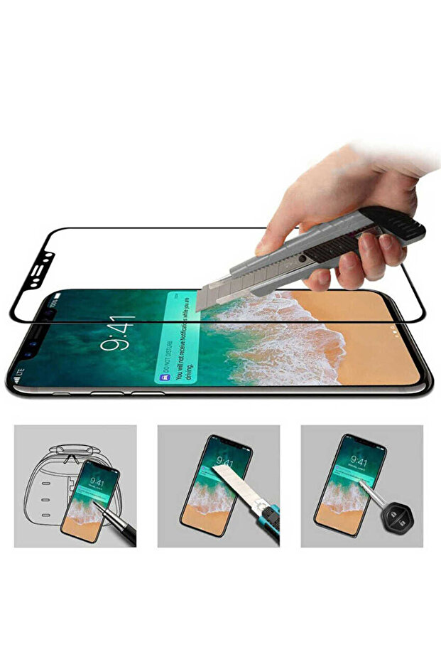 واقي شاشة سيراميك SAFA متوافق مع هاتف iPhone 12 Pro Max - 3