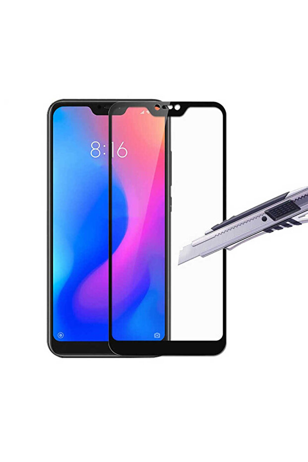 واقي شاشة سيراميك مي 8 لايت دافين - أسود - 2