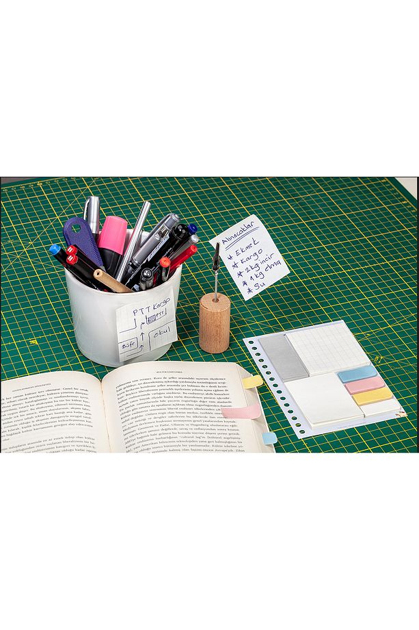 Beyaz Yapışkan Not Seti • Post-it • Sticky Note (GGK-KYN005) - 4