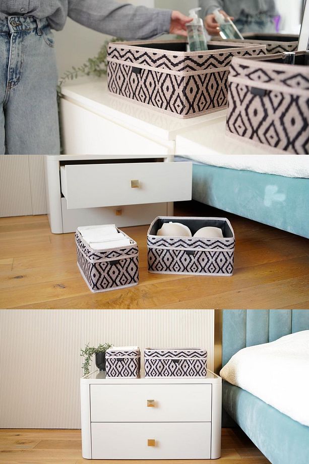 Bohe 2'li Set Çekmece ve Raf Düzenleyici Organizer - 9