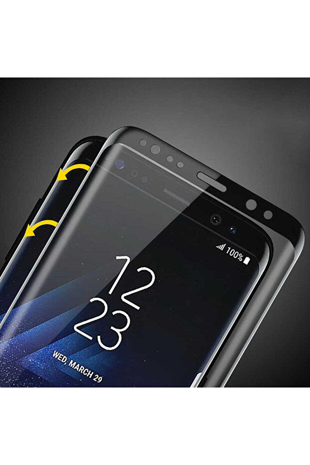 واقي شاشة دافين سيراميك TKDW متوافق مع جالاكسي S9 بلس - 5