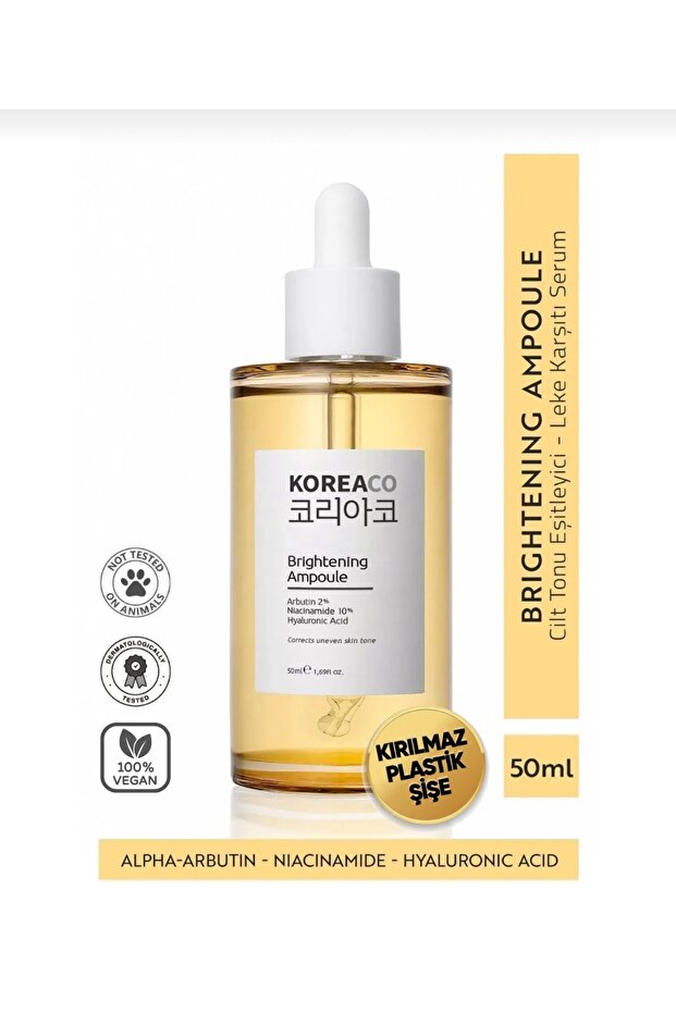 Koreaco Anti-Blemish & Brightening Serum Evening Skin Tone
