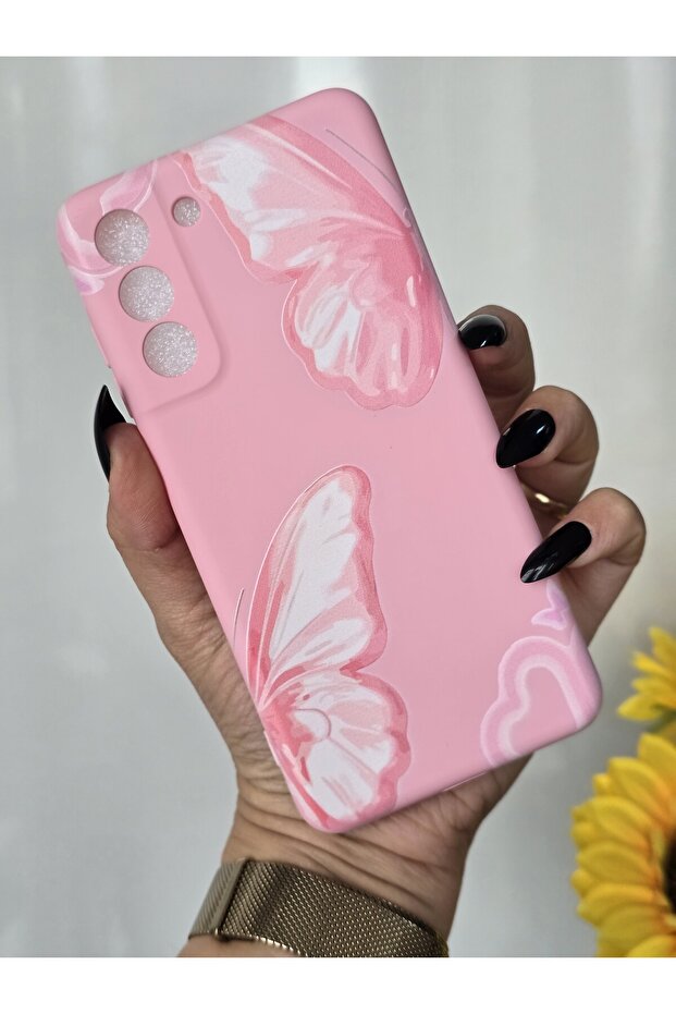 حافظة إطلاق مخملية داخلية متوافقة مع هاتف Samsung Galaxy S21 FE - 4