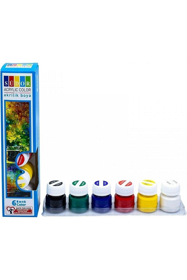 6x15ml Akrilik Boya / Sd121 - 1