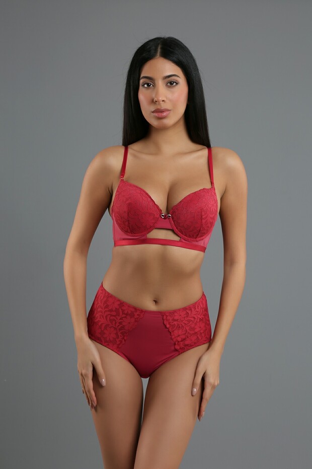 Women's B Cup Bra Panty Set, 334159