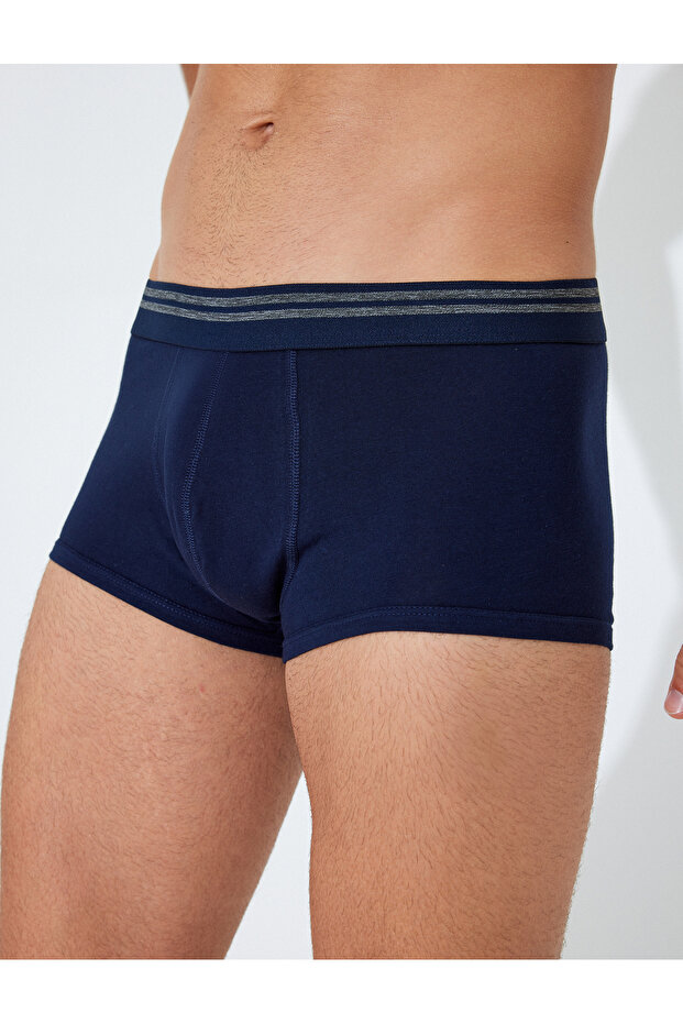 Basic Pamuk Karışımlı 2'li Boxer Seti - 5