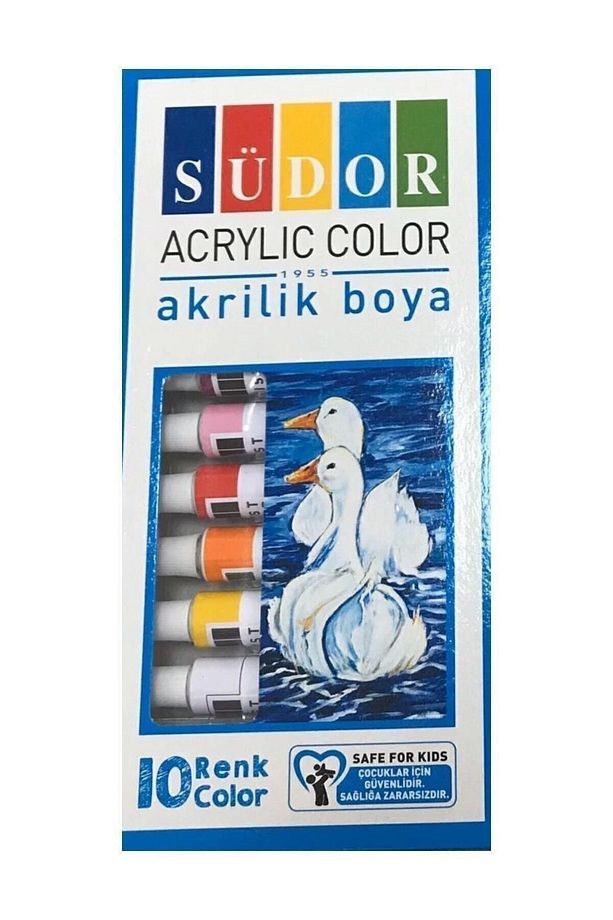 Akrilik Boya Tüp 10x9 ml --sd192 - 1