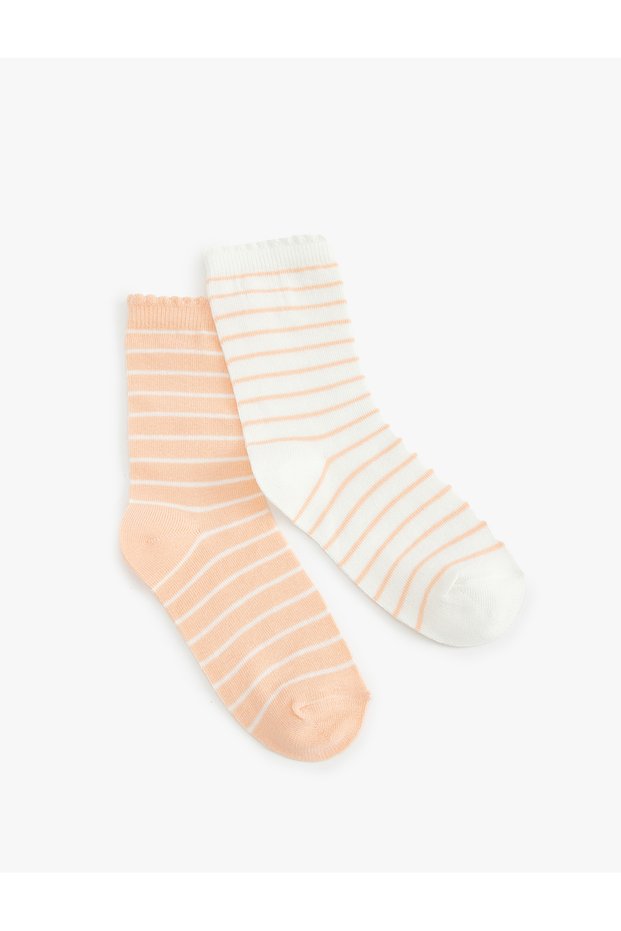 Set of 2 Striped Socks