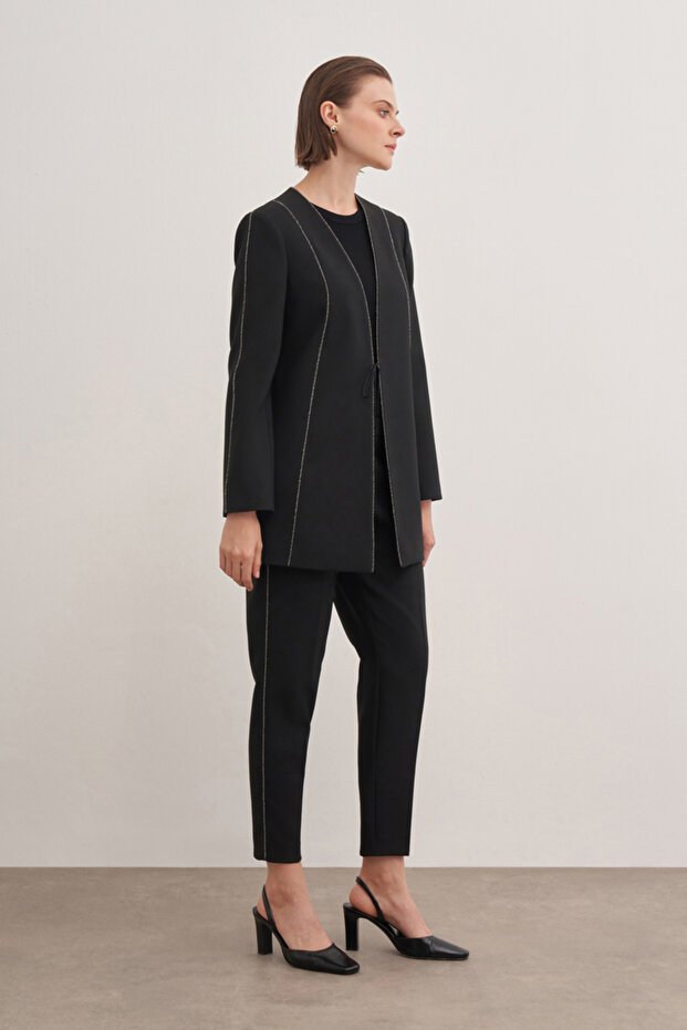 Sim Detaylı Ceket - 2