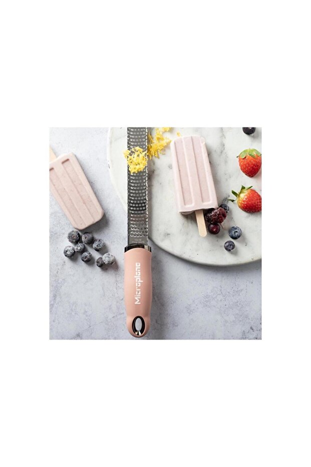 Premium Classic Gül Kurusu Çelik Zester Rende - 6