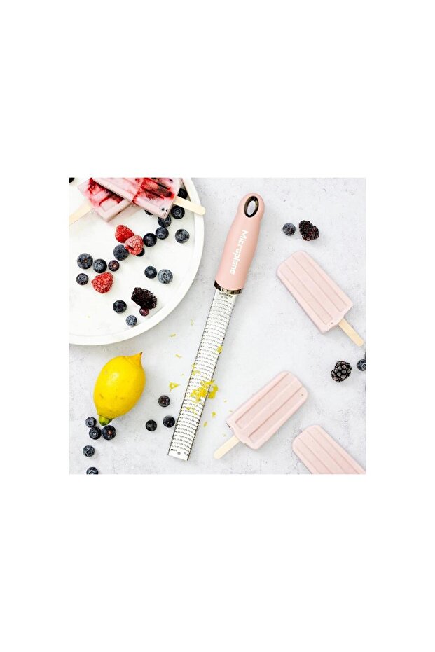 Premium Classic Gül Kurusu Çelik Zester Rende - 4