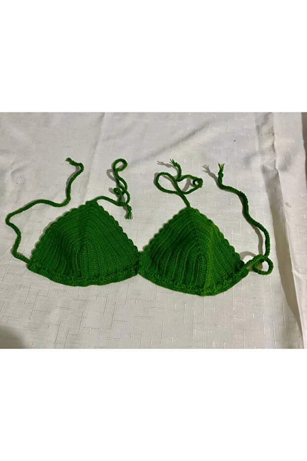 BİKİNİ ÜSTÜ BÜSTİYER EL ÖRMESİ - 1