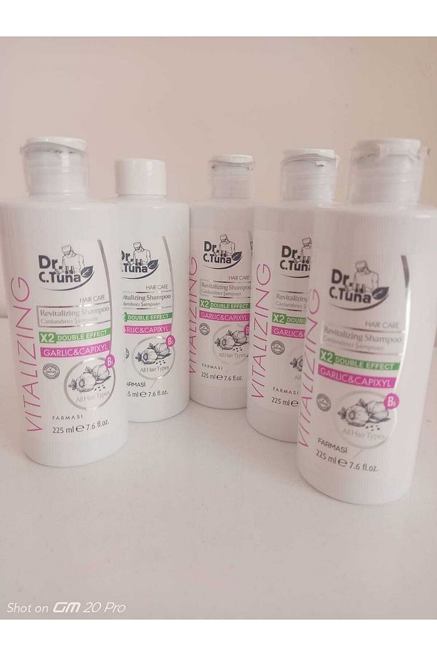Dr. C. Tuna 5'li Vıtalızıng Sarımsaklı Şampuan 225 ml - 2
