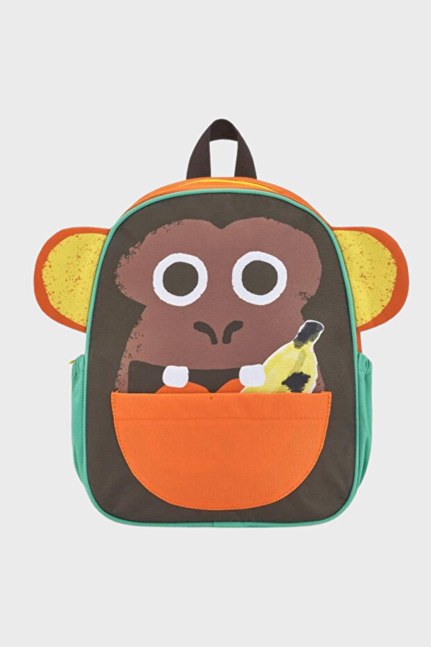 Monkey Patterned Bag - 1