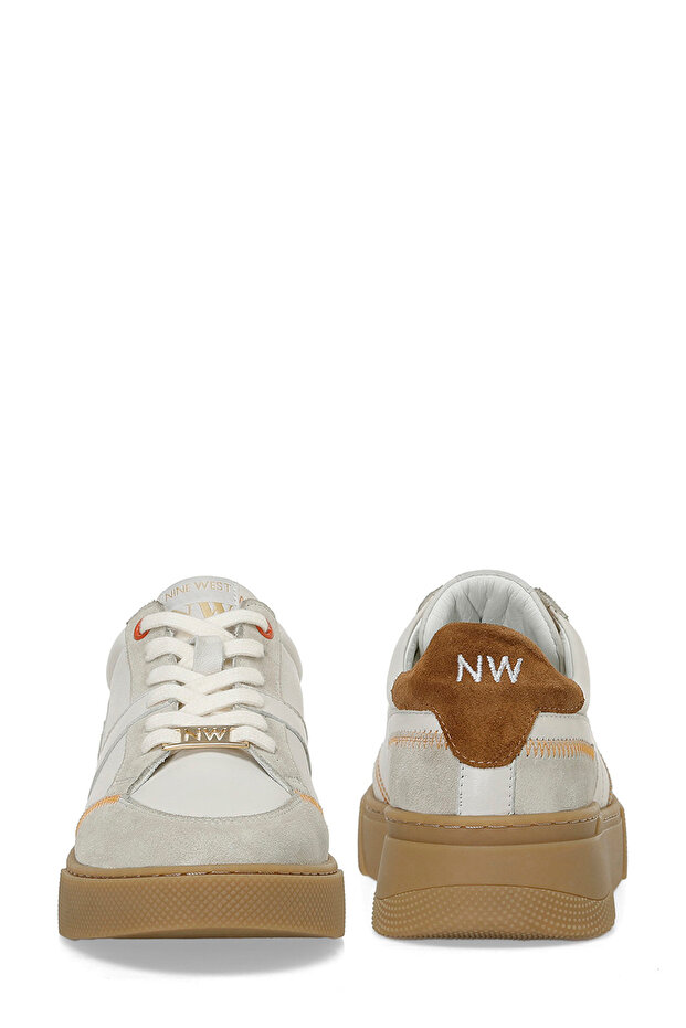 OLALUN 4PR Taba Kadın Sneaker - 5