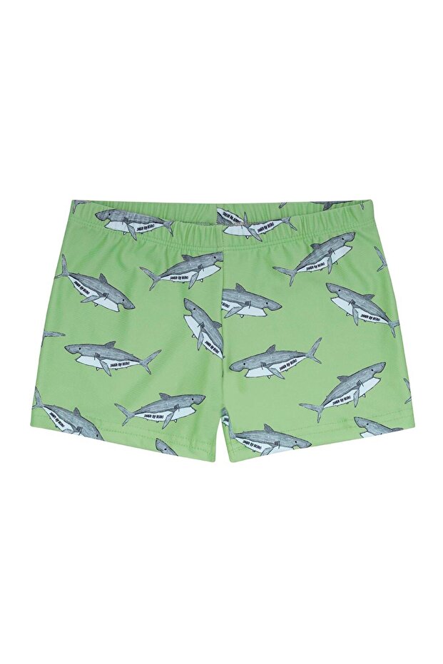 Berko Mint Trunk Short Mayo - Yeşil - 1