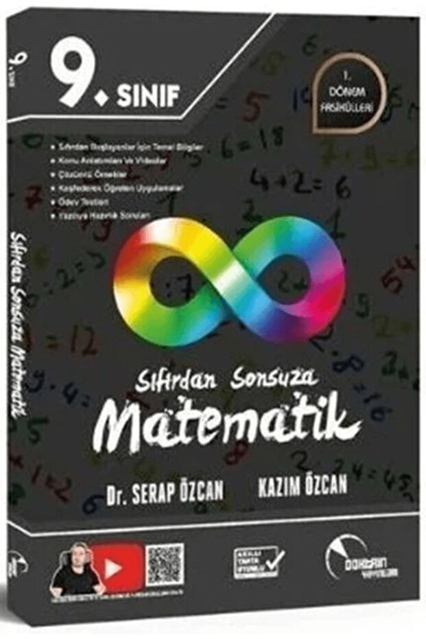 9. Sınıf Sıfırdan Sonsuza Matematik Konu Anlatımlı Soru Bankası 1. Dönem Fasikülleri / 9786257465403 - 1