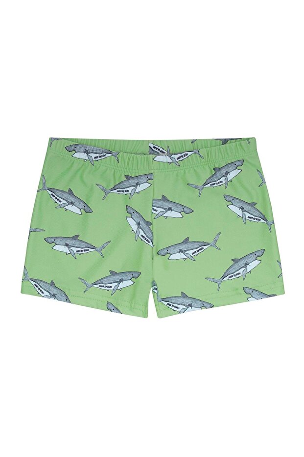 Berko Mint Trunk Short Mayo - Yeşil - 2