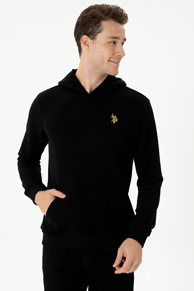 Men's Black Sweatshirt 50274031 -Vr046