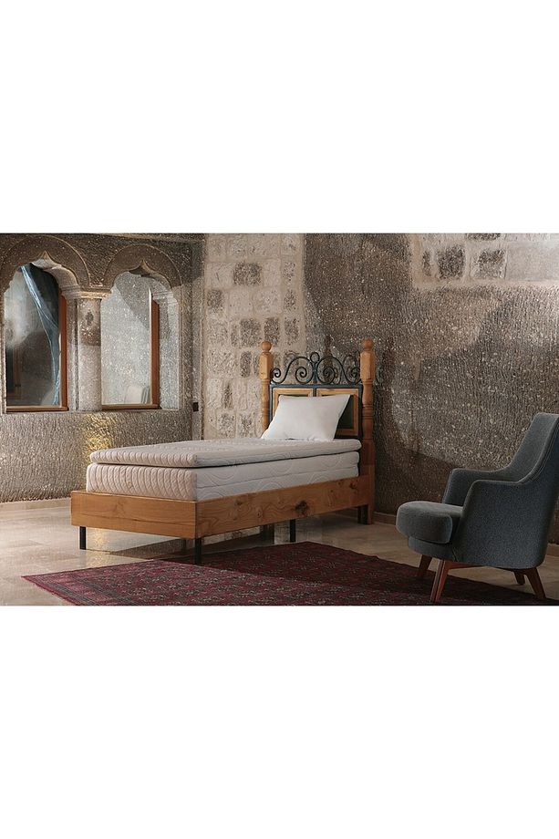 Visco Bamboo Ortopedik Çift Kişilik Şilte Yatak Pedi 180x200 - 1
