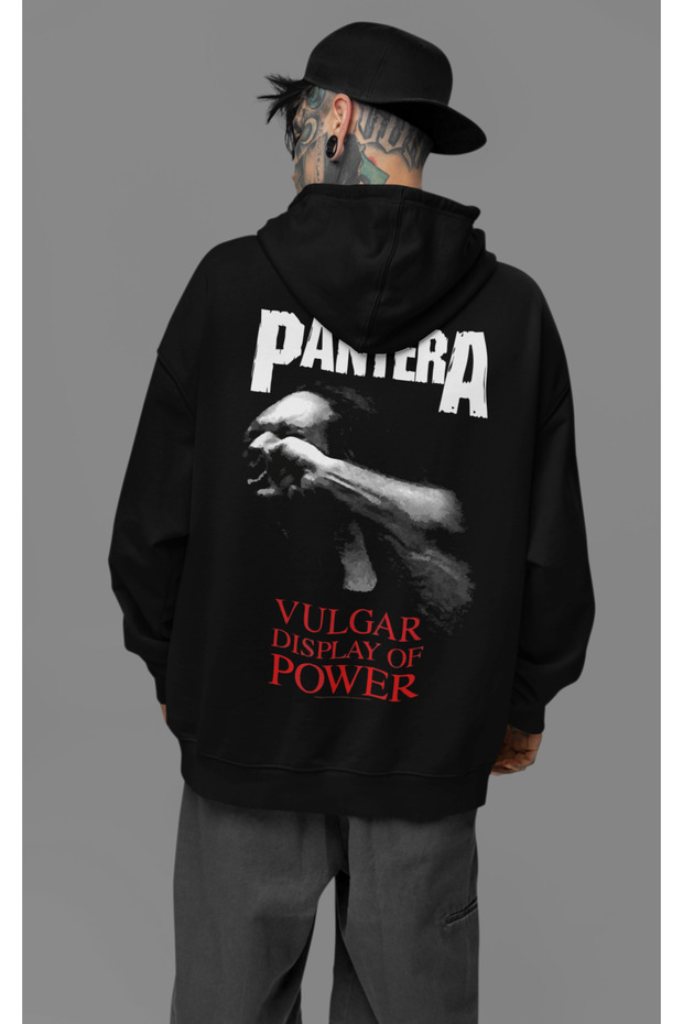 Music Band Pantera Printed Unisex Oversize Rock Metal Hoodie