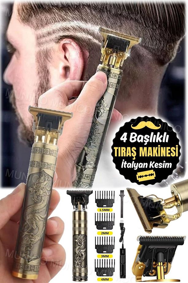 Şarjlı Saç Düzeltici Makine İnceleme Erkekler için Mükemmel Seçenek: Şarjlı Saç Sakal Kesme Makinesi - 4