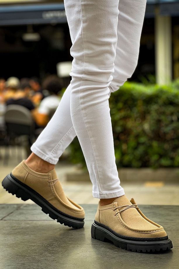 MODA HAS CH2404 SST Castle Erkek Ayakkabı BEJ - 5