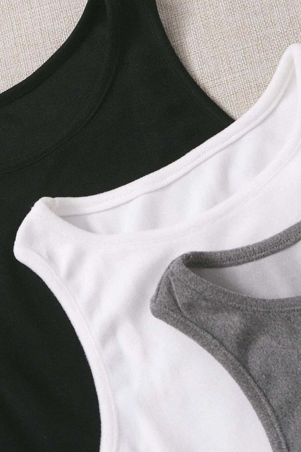 Tek Renk 1 Takım Kolsuz Polarlı Alt Üst Pijama Takımı - 4