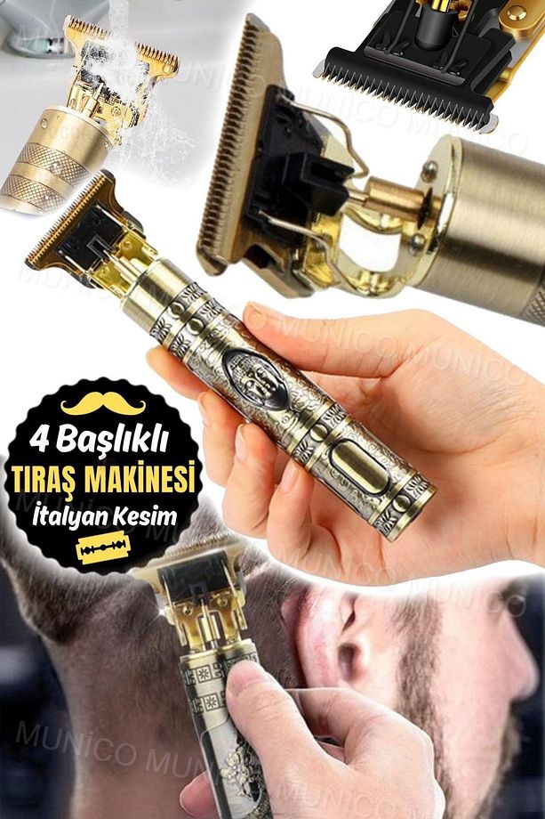Şarjlı Saç Düzeltici Makine İnceleme Erkekler için Mükemmel Seçenek: Şarjlı Saç Sakal Kesme Makinesi - 1
