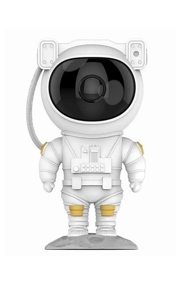 Astronot Projektör Led Işık Lazer Galaxy 360 Yıldız Projeksiyon Aurora Bulutsusu Çocuk Gece Lambası - 6