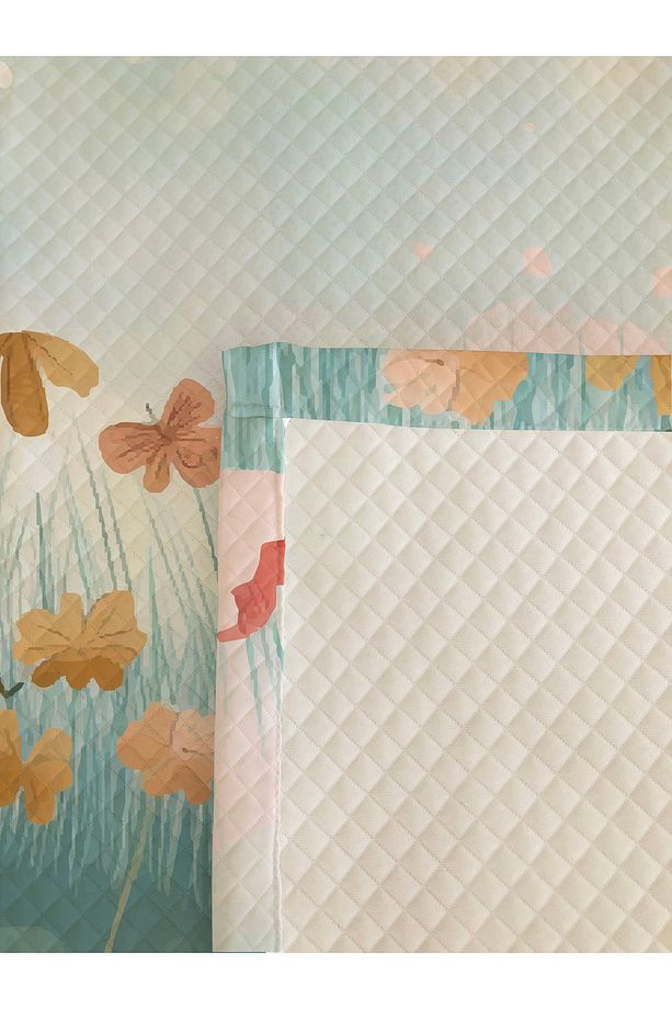 Sevimli Kız Desen  Bebek Ve Çocuk Baskılı Tek Kişilik Pike Takımı 160x230 - 2