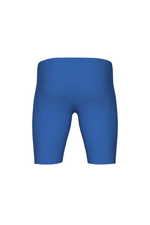 Ανδρικό Μαγιό Τζάμερ Μονόχρωμο Βασιλικό Μπλε Λευκό - 4