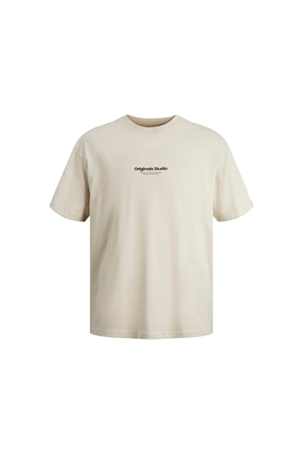 JACK&JONES12240121 0 COLLAR SHORT SLEEVE T-SHIRT WITH ITS WRITING