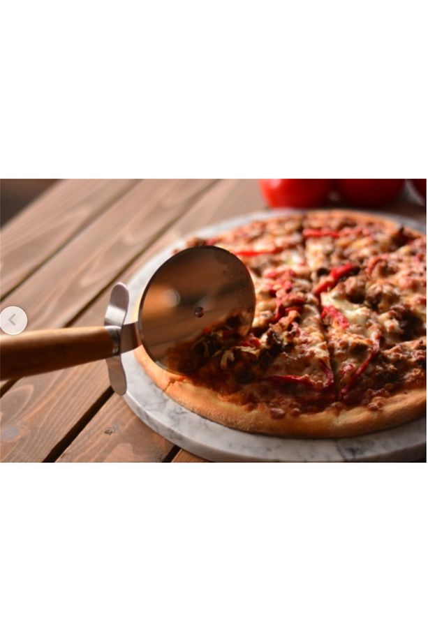 B0594 Maya Pizza Dilimleyici Servis Seti - Pizza Kesme Bıçağı - 3