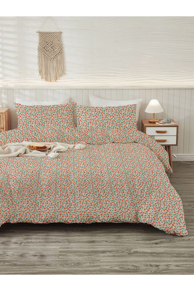 طقم غطاء لحاف مزدوج منقوش حديث مقاس 200 × 220 سم مكون من قطعتين مقاس 50 × 70 سم