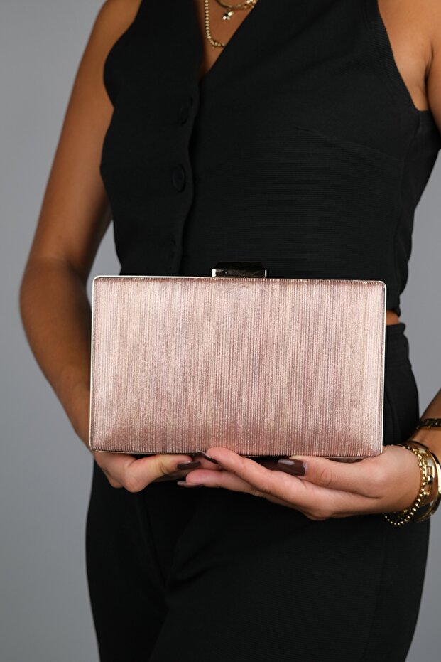 Yadaya Rose Striped Women's Evening Dress Bag
