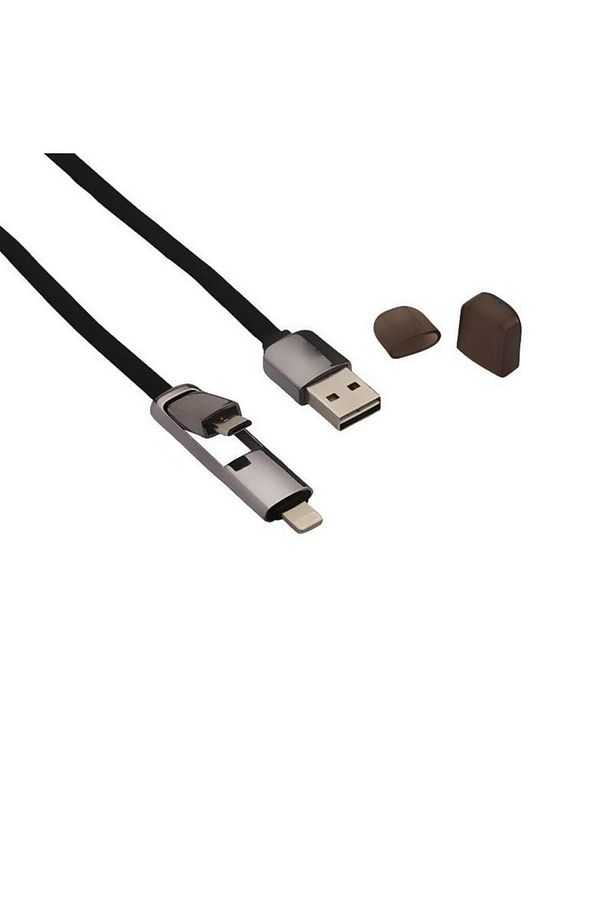 Data Transformers Apple Iphone Ve Android Micro Usb Kablo - 1