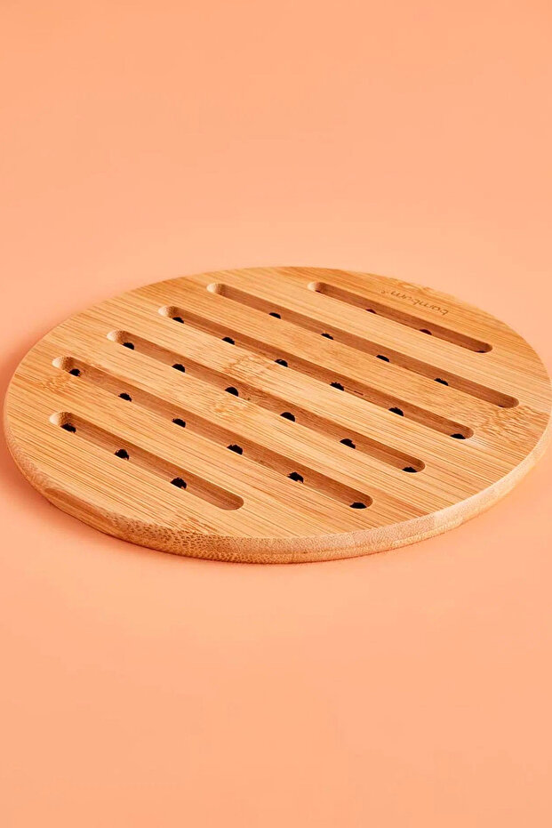 Pinoli Yuvarlak Bambu Nihale - Ø18 Cm - 3