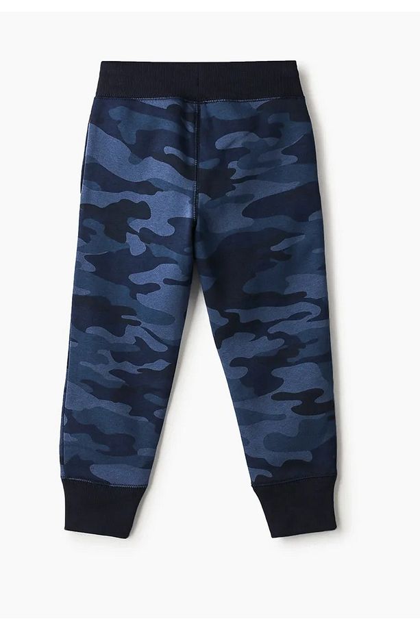 Erkek Çocuk Mavi Gap Logo Pull-on Jogger Fleece Eşofman Altı - 3