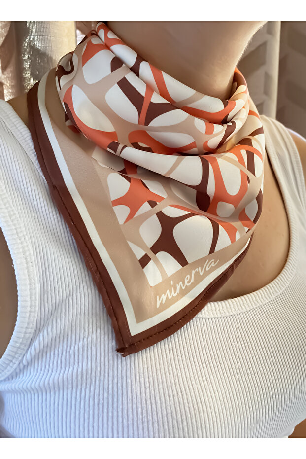 Bandana eșarfă cu model karma - 3