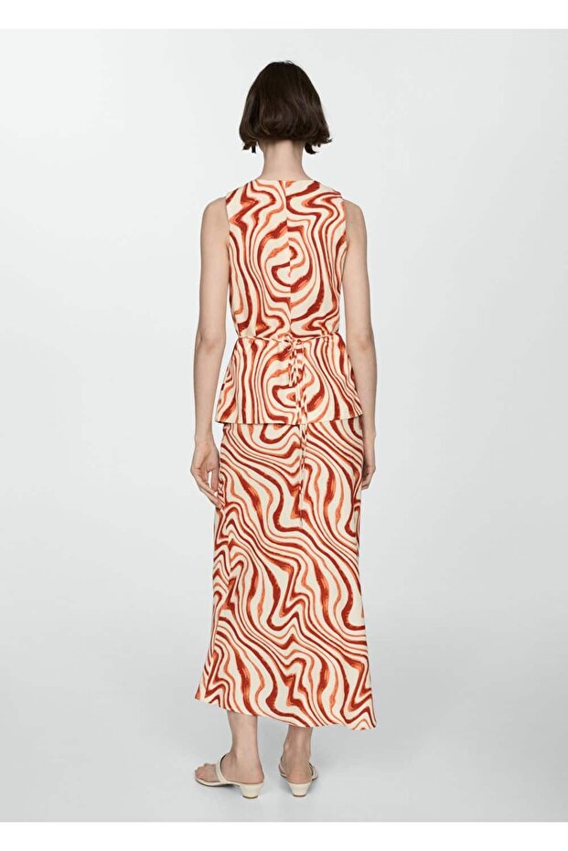 Desenli Uzun Etek - 4