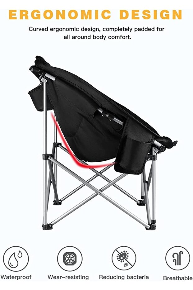 MOONGAZER SANDALYE (BLACK/GREY) - 3