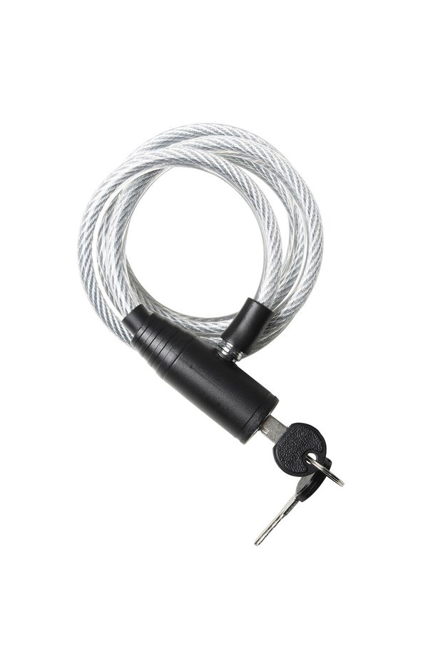 100 Key Bicycle Lock Grey