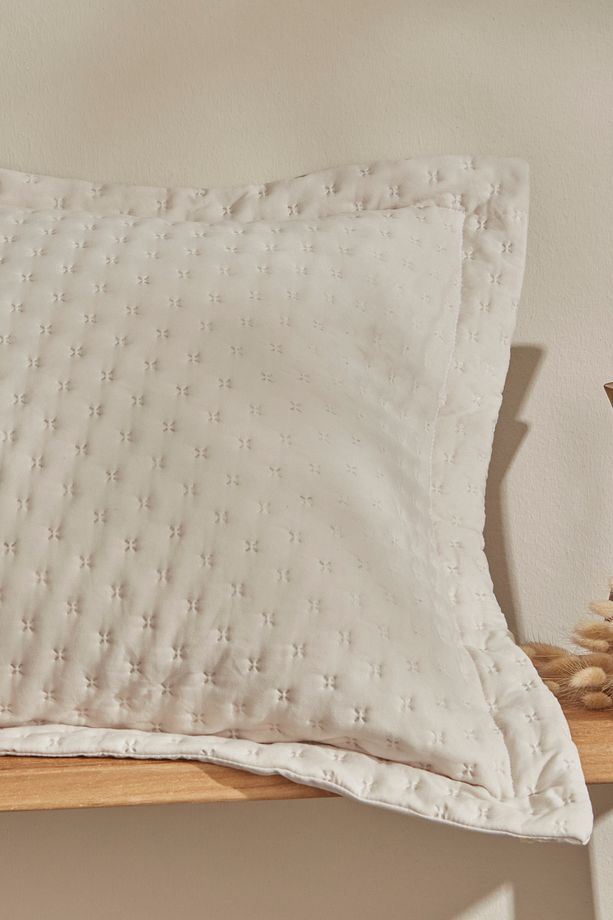 Breeze Soft Tek Kişilik Yatak Örtüsü Ekru - 8