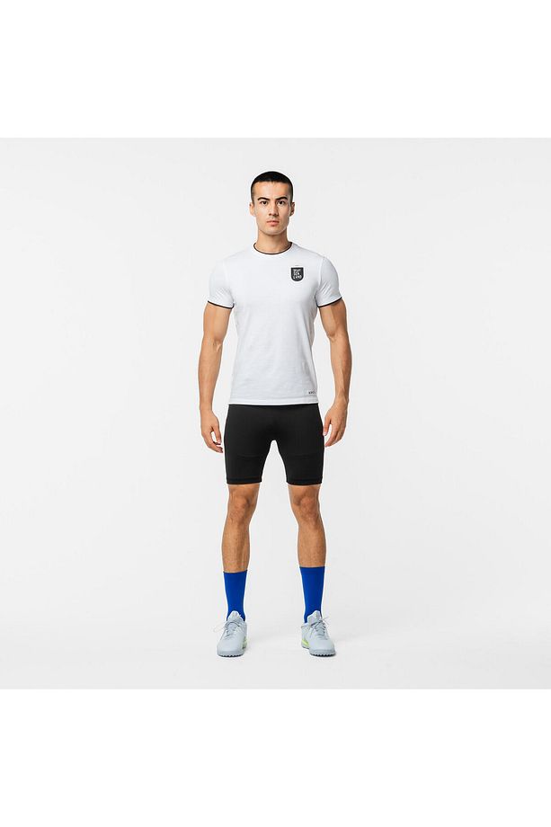 Kipsta Yetişkin Siyah Taytlı Şort - Keepcomfort 100 - Futbol - 5